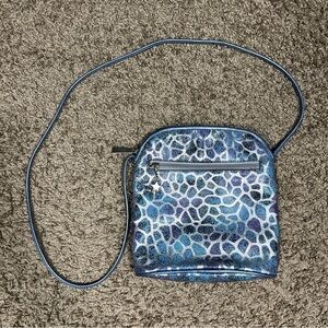 Vintage Paul Joseph Genuine Leather Leopard Purse